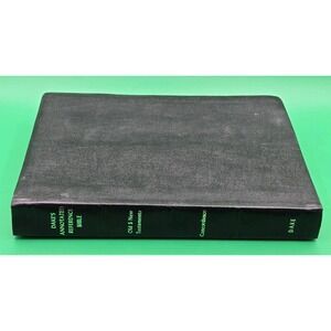 Dake's Annotated Reference Bible Leather Old/New Testaments Concordance 1979